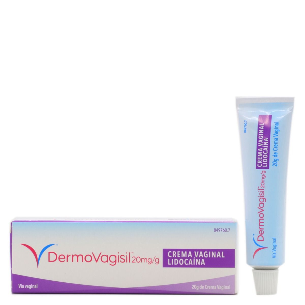 lubricante anal para mujer DermoVagisil Crema Vaginal Lidocaína 20g| FarmaSoler