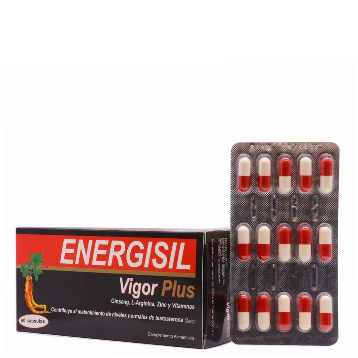Comprar Energisil Vigor Plus 30 Cápsulas en Oferta - Farmacia GT