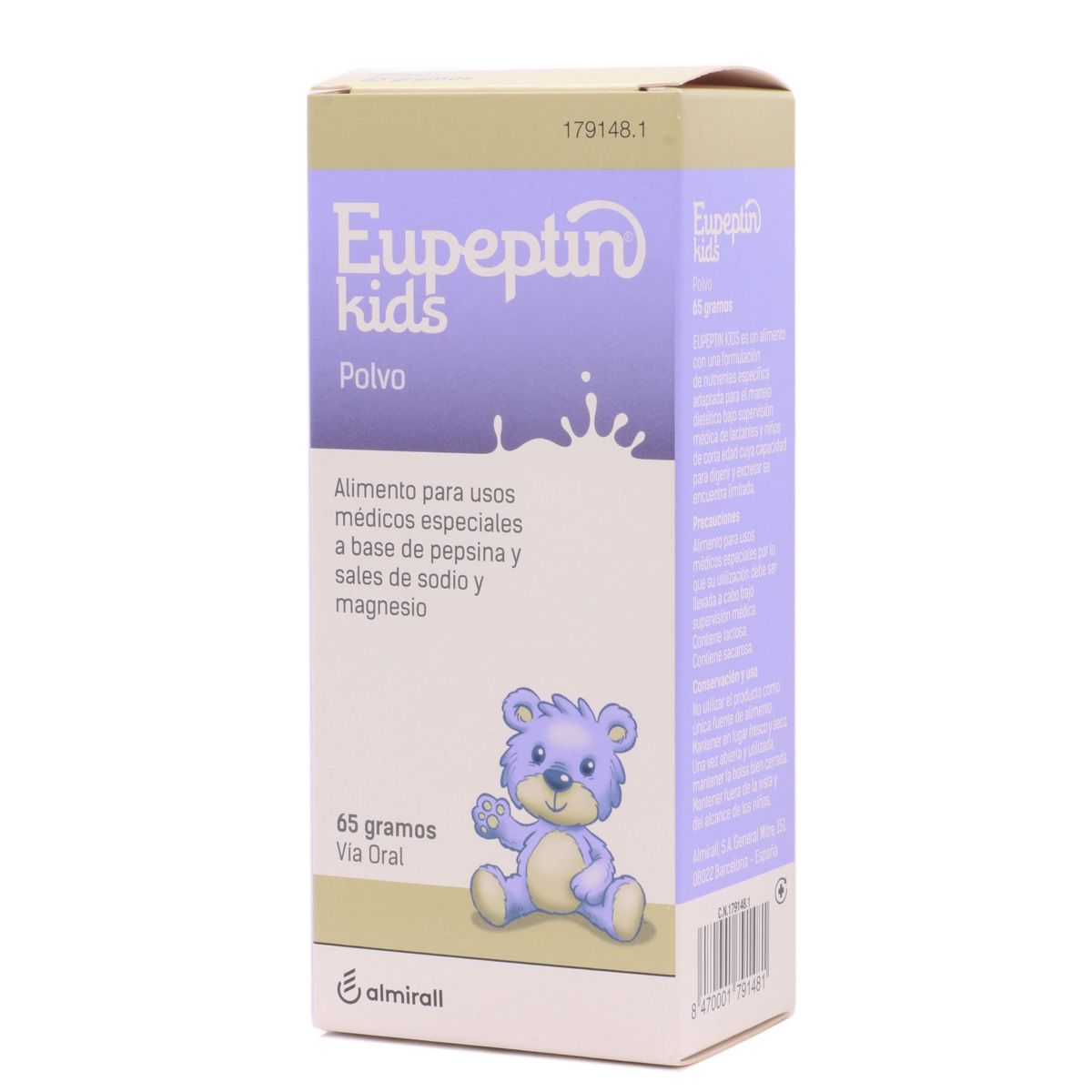Almirall Eupeptin Kids Polvo 65g - Farmacias VIVO