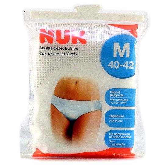 Nuk Bragas Desechables Talla M 4 bragas