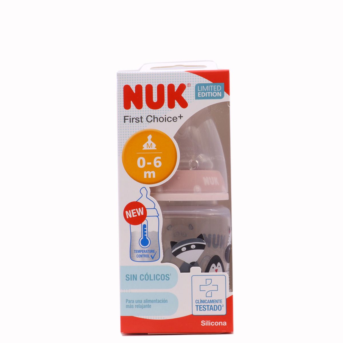 Nuk Tetina First Choice Plus T1 (0-6m) Flujo S