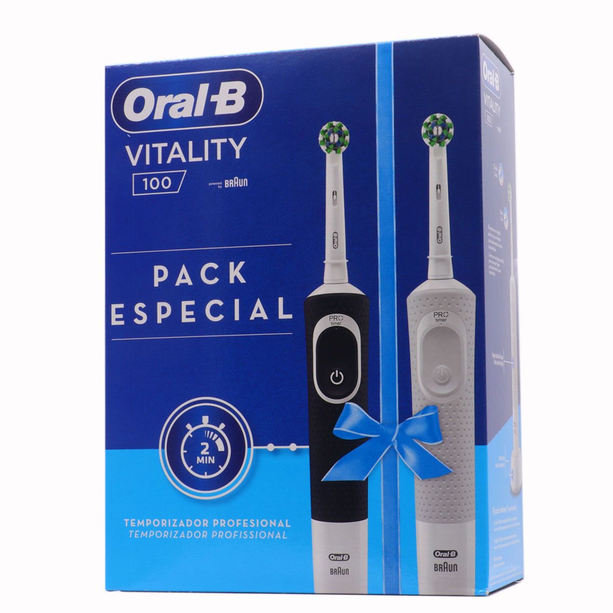 Oral B Cepillo Eléctrico Vitality 100 Pack Especial Duo