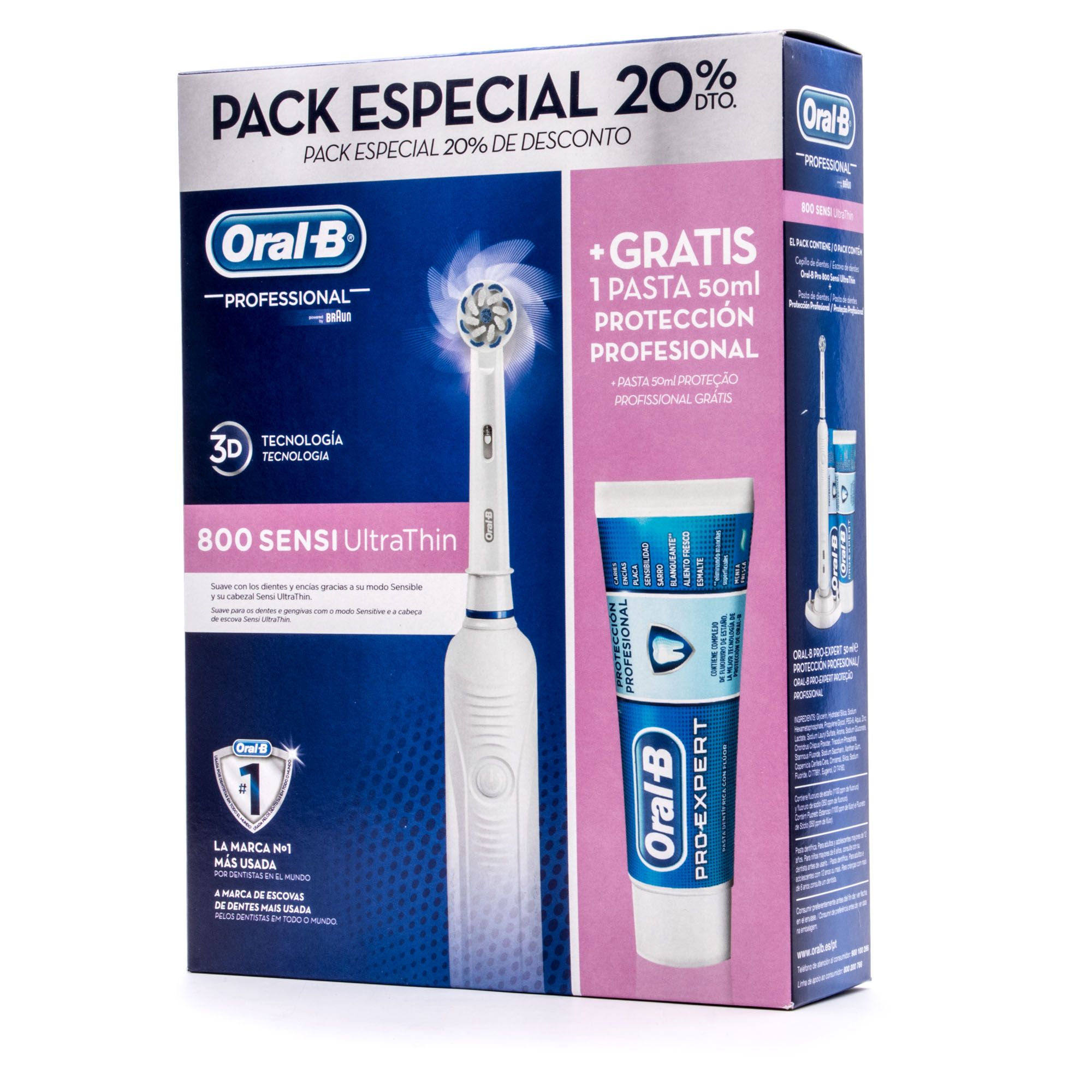 Oral b 800 cheap sensi ultrathin cepillo electrico