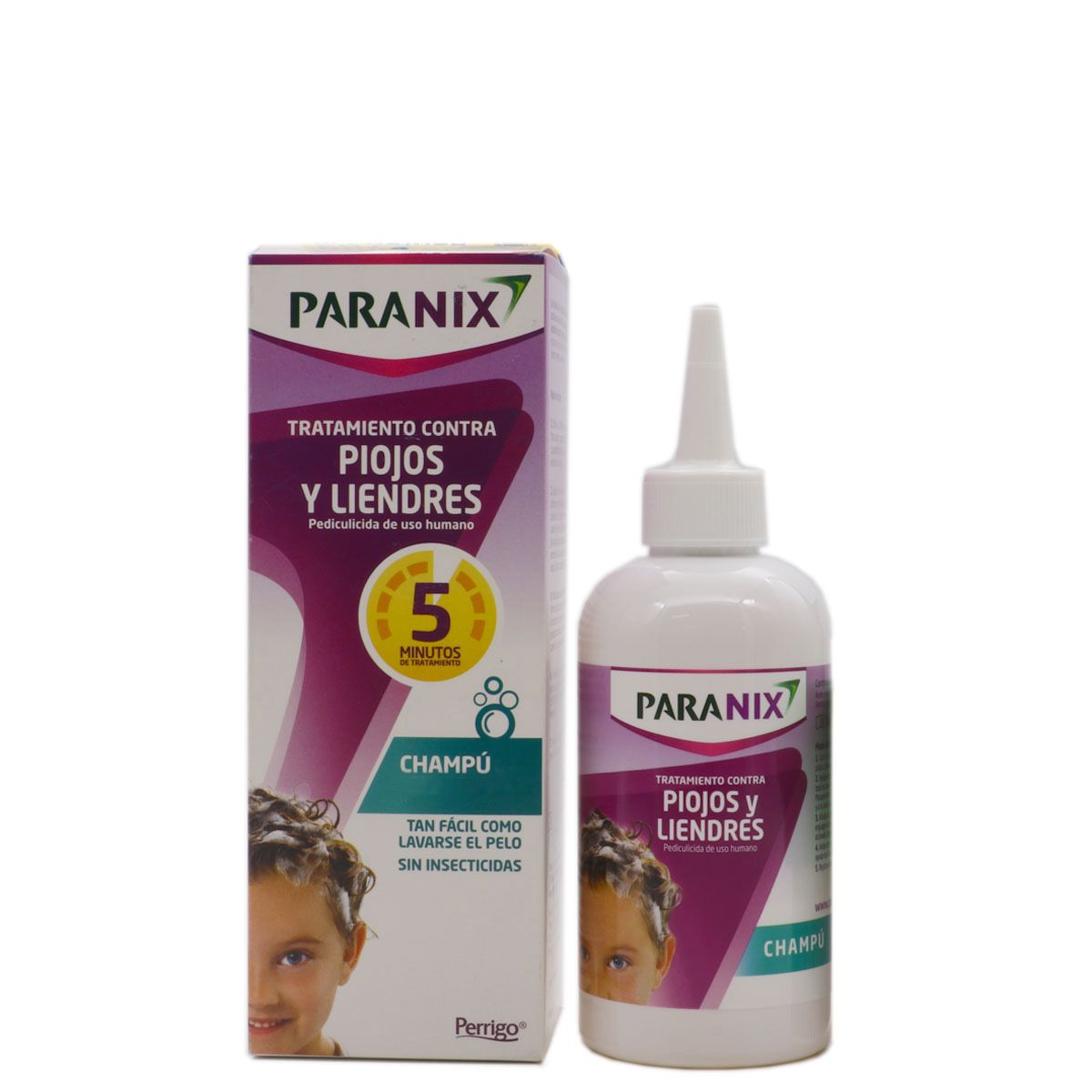 PARANIX Tratamiento champú 200ml + lendrera contra piojos y liendres
