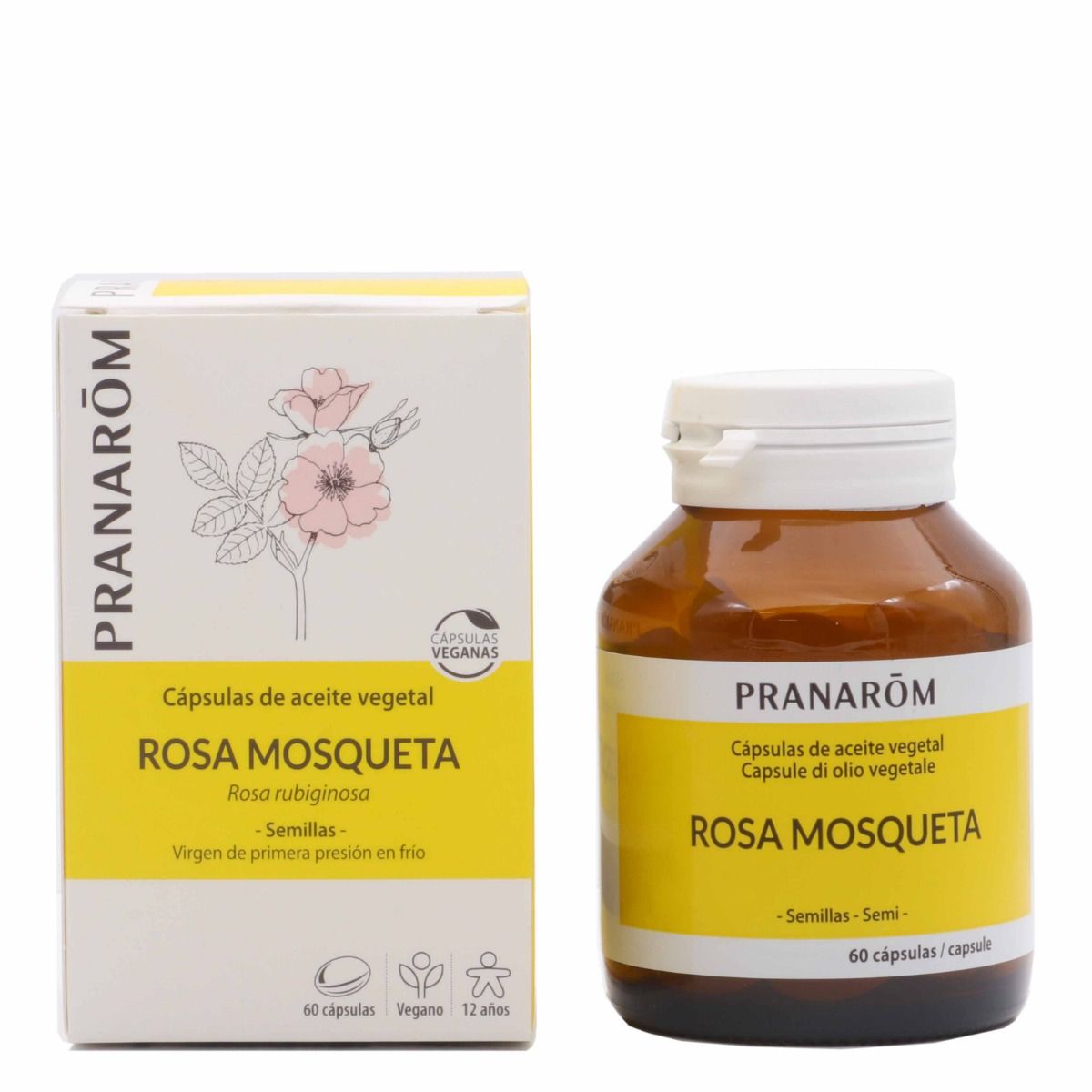 Aceite de Rosa Mosqueta con vitamina E cápsulas MARNYS Honduras