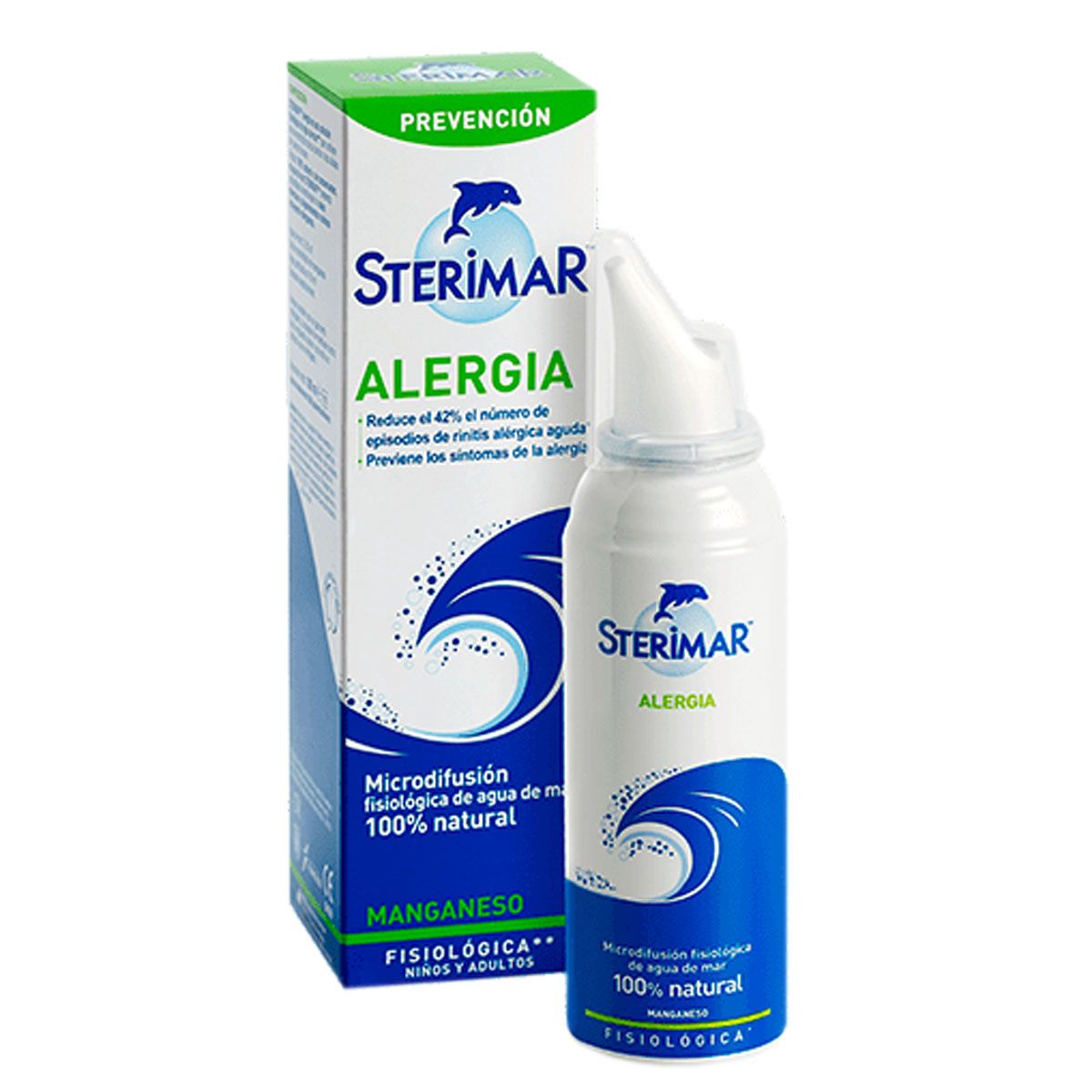 Solución Nasal de Agua de Mar Stérimar para Bebé 50ml