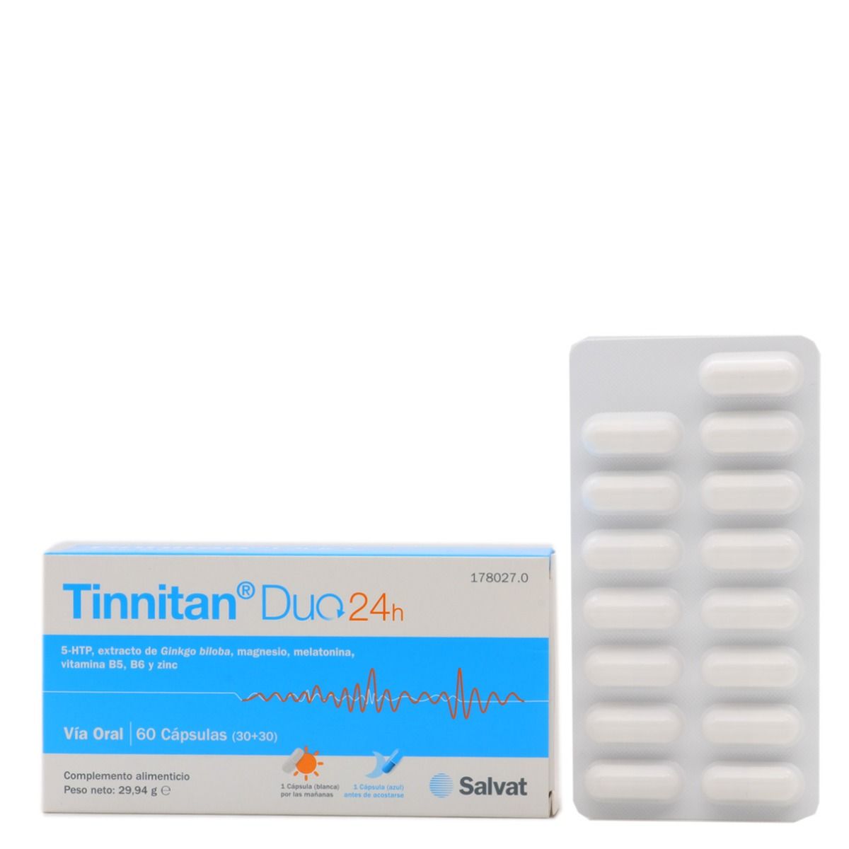 Arqueólogo Extremistas Vientre taiko Tinnitan Duo 60 Cápsulas| FarmaSoler