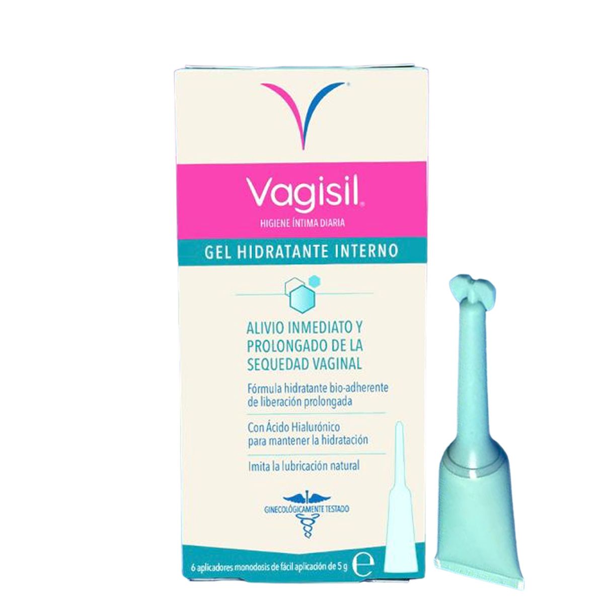Vagisil Gel Hidratante Interno 6 Aplicadores Monodosis| Farmasoler