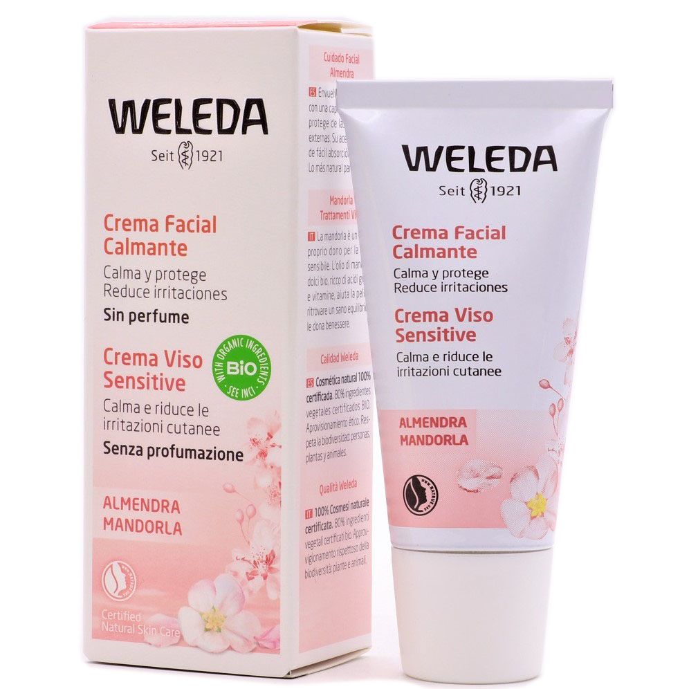 Crema Facial Calmante Weleda Almendra (30 ml)
