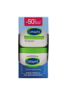 Cetaphil Crema Hidratante Cuerpo Pieles Sensibles y Secas 453g X 2 Pack Duplo