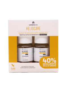 Heliocare 360º D Plus Duplo 30+30 Cápsulas