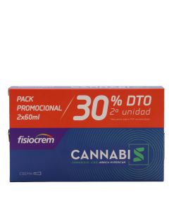Fisiocrem Cannabis Pack Promocional 2 x 60ml                                                        