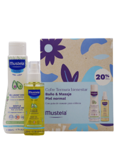 Mustela Cofre Baño y Masaje Piel Normal