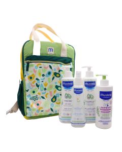 Mustela Mochila Family Adventures Pastel