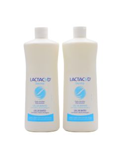 Lactacyd Derma Gel de Baño 1Litro+1Litro Pack Ahorro