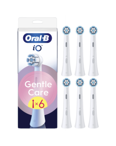 Oral B iO Gentle Care 6 Cabezales Blancos