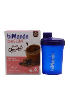 BiManan BeSlim Sabor Chocolate 6 Batidos