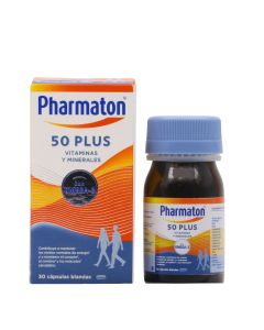 Pharmaton 50 Plus 30 Cápsulas