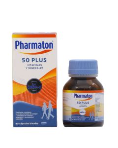 Pharmaton 50 Plus 60 Cápsulas