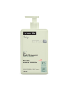Suavinex Gel Baño Espumoso 750ml 