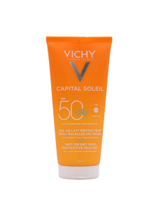 Vichy Leche Gel Ultra Fundente Piel Mojada o Seca SPF50 200 ml