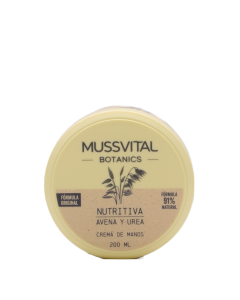 Mussvital Botanics Crema de Manos Nutritiva 200ml