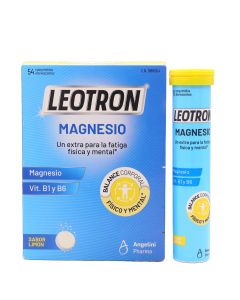 Leotron Magnesio 54 Comprimidos Efervescentes Sabor Limón