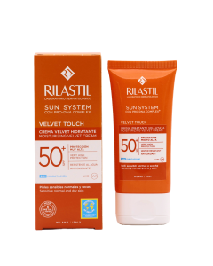 Rilastil Sun System Crema Velvet SPF50+ Pieles Sensibles y Secas 50ml
