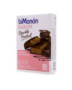 BiManán beSlim Chocolate Fondant 10 Barritas