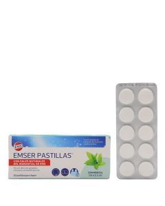 Emser Pastillas con Mentol 30 Comprimidos