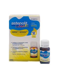 Astenolit Infantil 12 Ampollas Bebibles