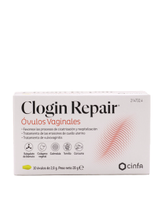 Clogin Repair Óvulos Vaginales 10Uds
