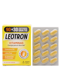 Leotron Vitaminas 90 + 30 Comprimidos Gratis