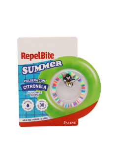 Repel Bite Summer Pulsera con Citronela