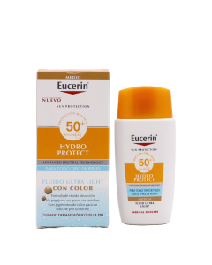 Eucerin Hydro Protect Fluído Color Medio SPF50+ 50ml