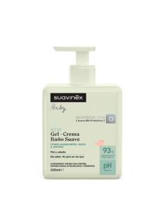 Suavinex Gel Crema Baño Suave 500ml 