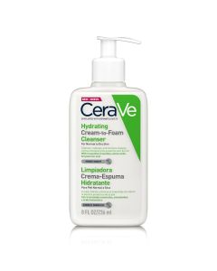 CeraVe Limpiadora Crema Espuma Hidratante 236ml Piel Normal a Seca-1  