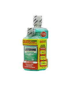 Listerine Menta Fresca 500ml+250ml Pack