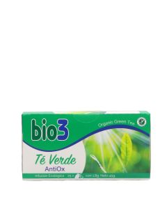 Bio3 Té Verde AntiOx Infusión Ecológica 25 Bolsitas