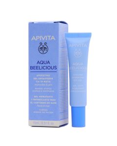 Apivita Aqua Beelicious Gel Hidratante y Refrescante para el Contorno de Ojos 15ml