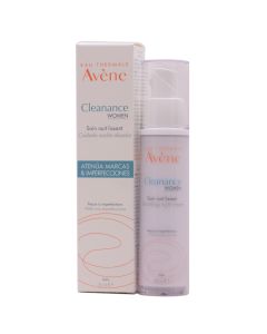 Avene Cleanance Women Cuidado Noche Alisador 30ml Pieles con Imperfecciones