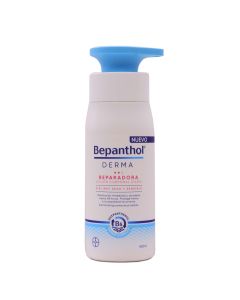 Bepanthol Derma Reparadora Loción Corporal Diaria Piel Muy Seca y Sensible 400ml Bayer