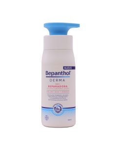 Bepanthol Derma Reparadora Loción Corporal Diaria Piel Muy Seca y Sensible 400ml Bayer