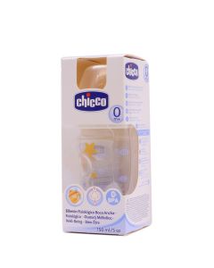 Chicco Biberón Tetina Látex 0M+ 150ml