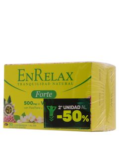 EnRelax Forte 30 Comprimidos x 2 Pack 50%Dto 2ªUd