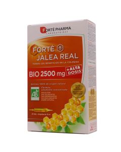 Forte Jalea Real Bio 2500 mg  20 Ampollas Forte Pharma