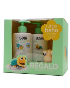 Isdin Baby Naturals Nutraisdin Gel 400ml + Loción 400ml Pack Rutina Baño + Regalo