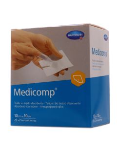 Medicomp Gasa Suave 50 Gasas 10cm x10cm Hartmann