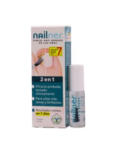 Nailner Pincel Antihongos de las Uñas 2 en 1