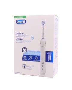 Oral B Cepillo Eléctrico 5 Limpieza Protección y Guía Profesionales